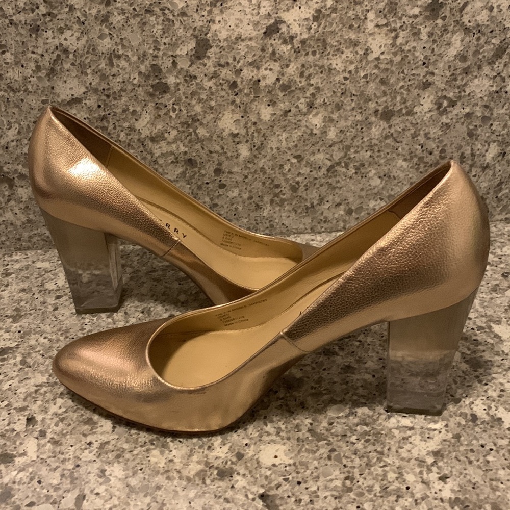 💃👠Katy Perry Women's The A.W Middie-Smooth Metallic Pump Rose Gold 9.5 👠💃 - Picture 13 of 16